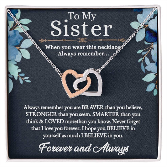 Sisterly Serenity: A Symbol of Love, Strength, and Beauty Necklace